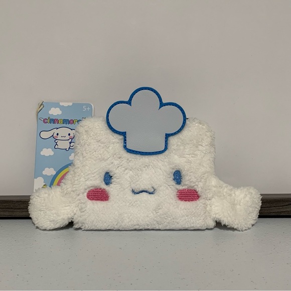 Loungefly Cinnamoroll Chef Fluffy Mini Backpack & Wallet-New - Picture 9 of 12